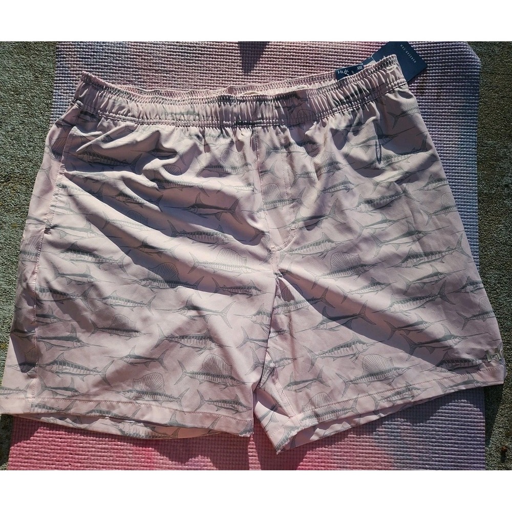 Huk Boardshorts Mens XXL New Tags Fishing Outdoor Swim Trunks Swim Shorts Surf
